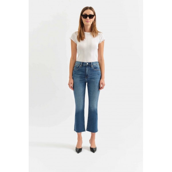 Luna Girl Crop Flare