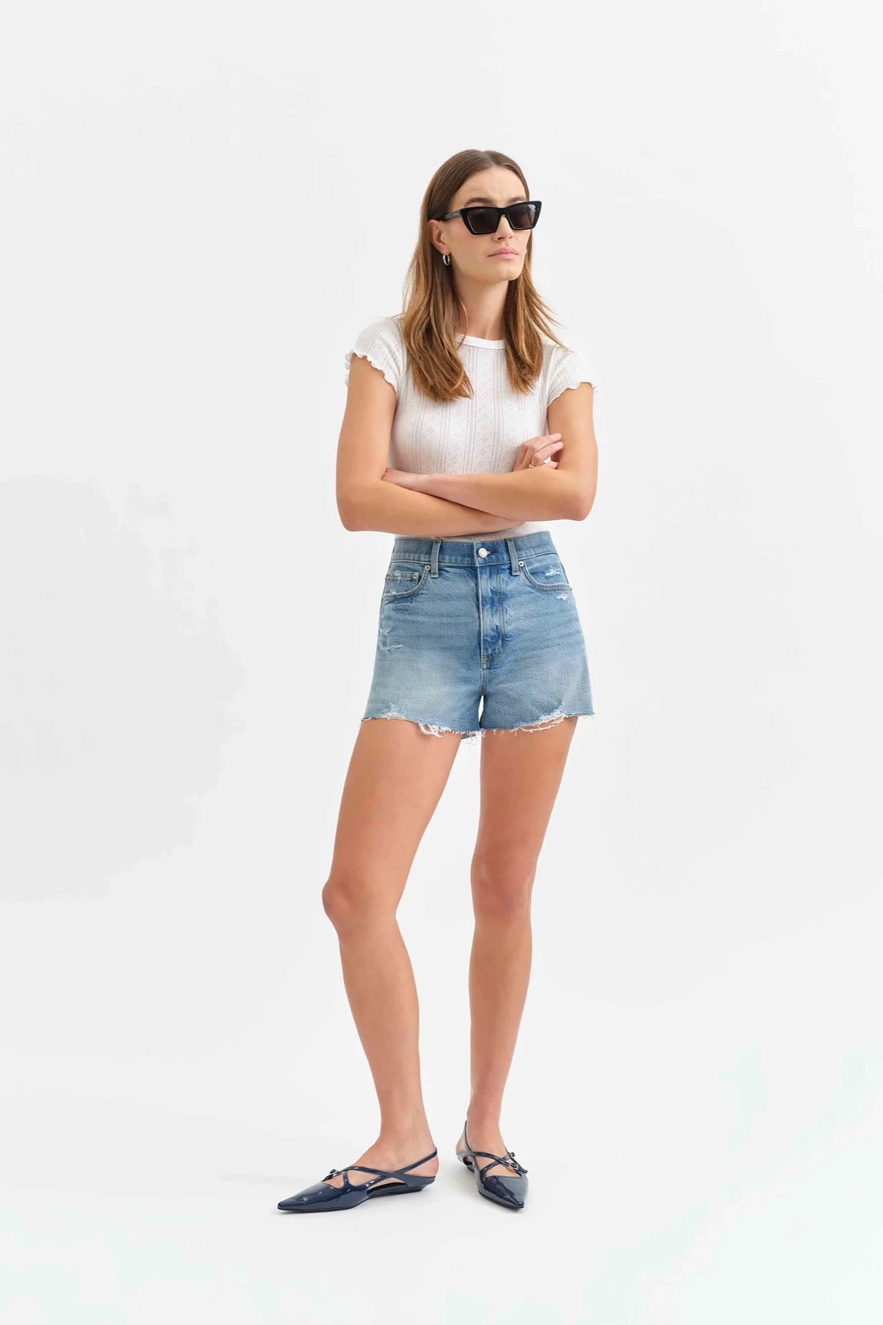 Mist Denim Short
