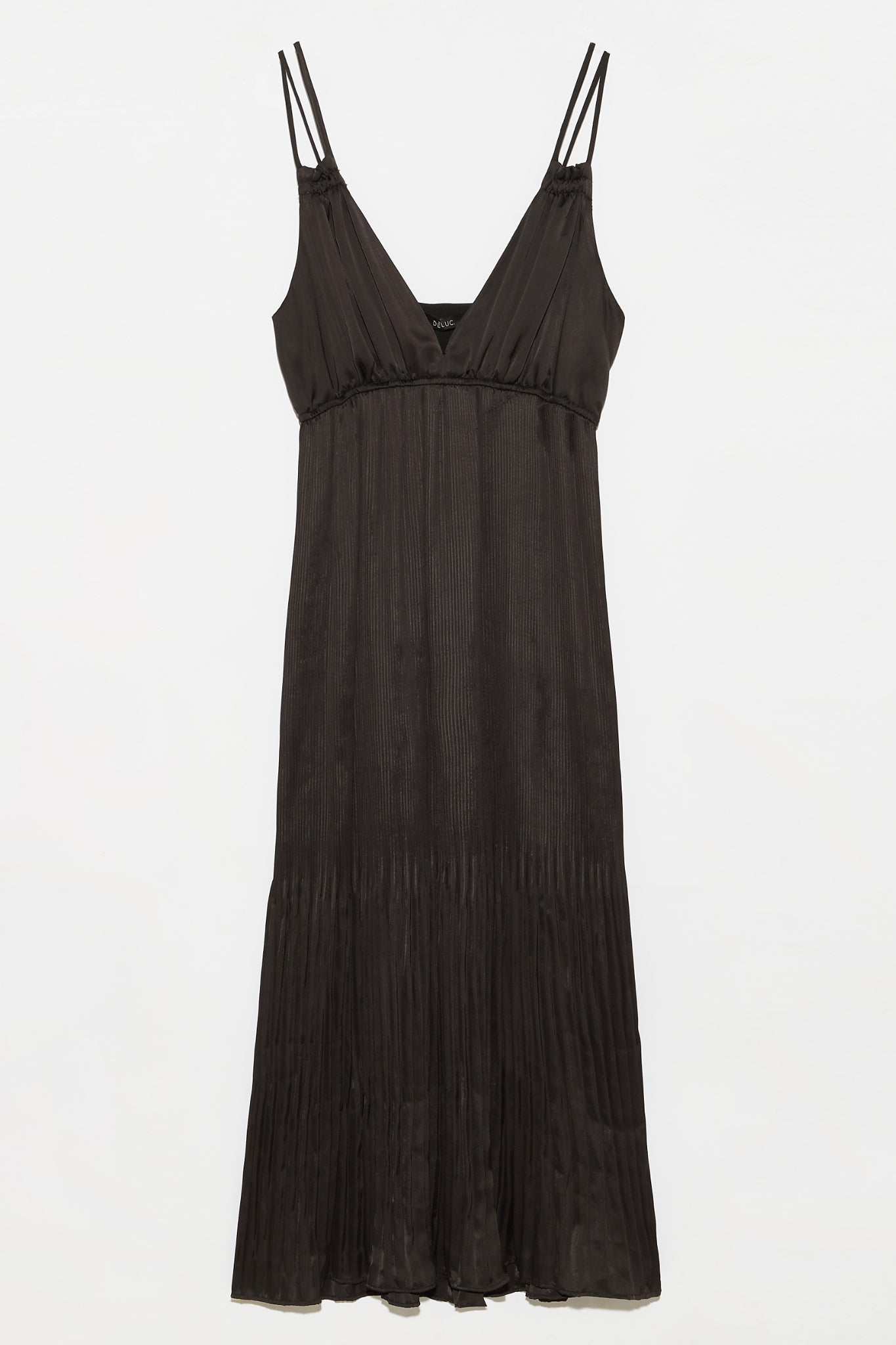Elite Pleat Maxi Dress