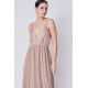 Elite Pleat Maxi Dress