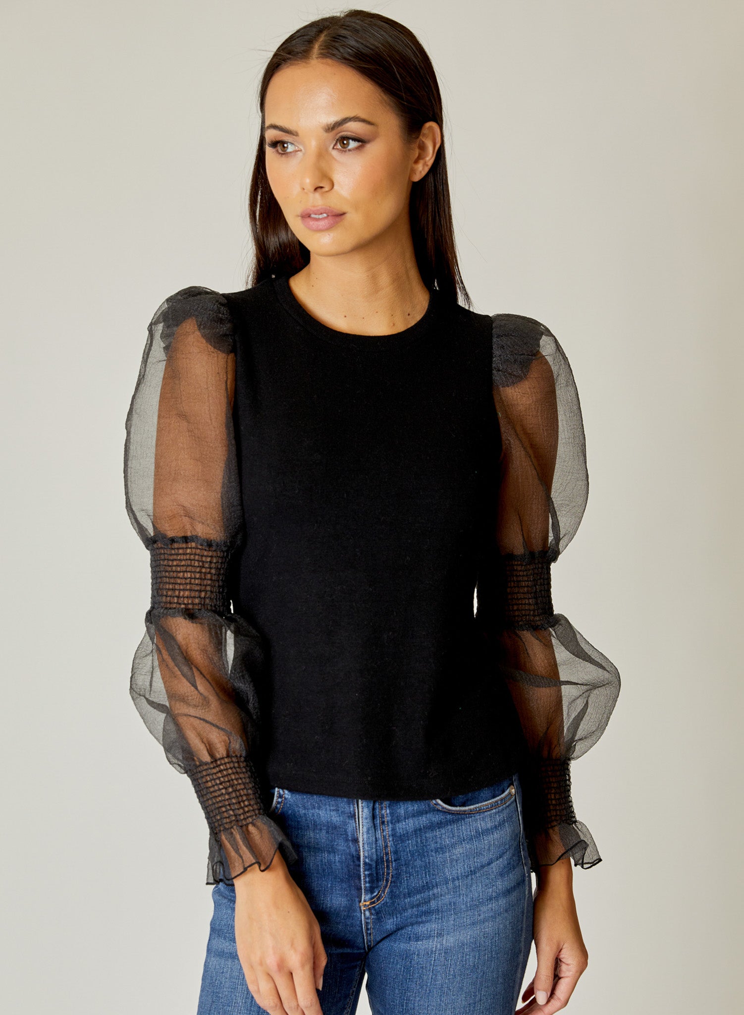 Crisp Sleeve Top