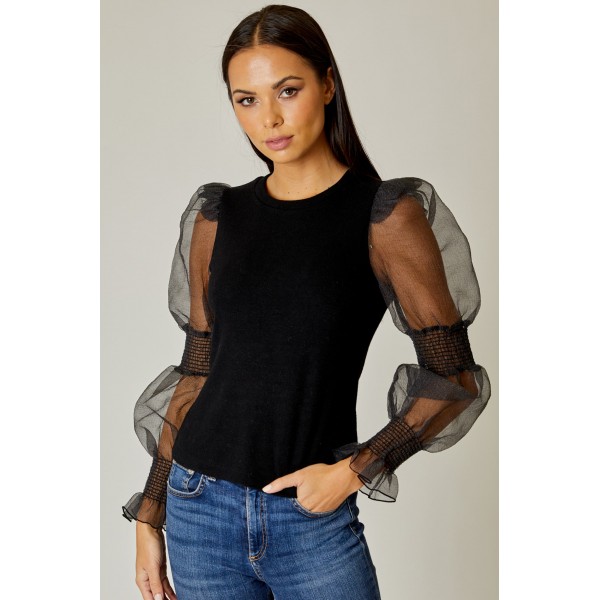 Crisp Sleeve Top