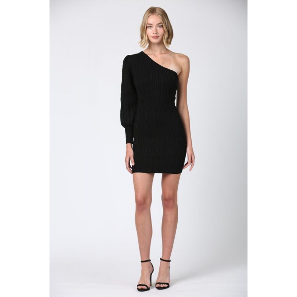 Nebula Aurora Shoulder Dress