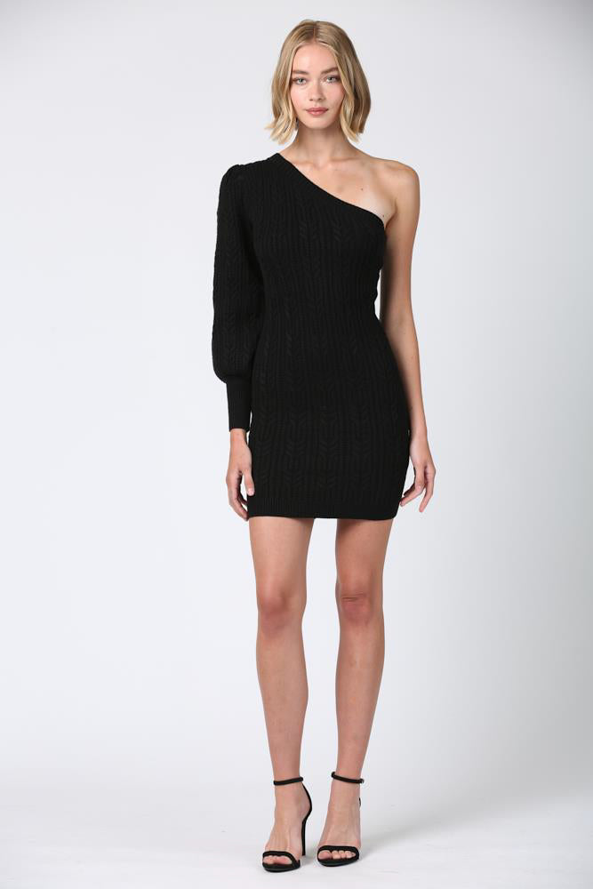 Nebula Aurora Shoulder Dress