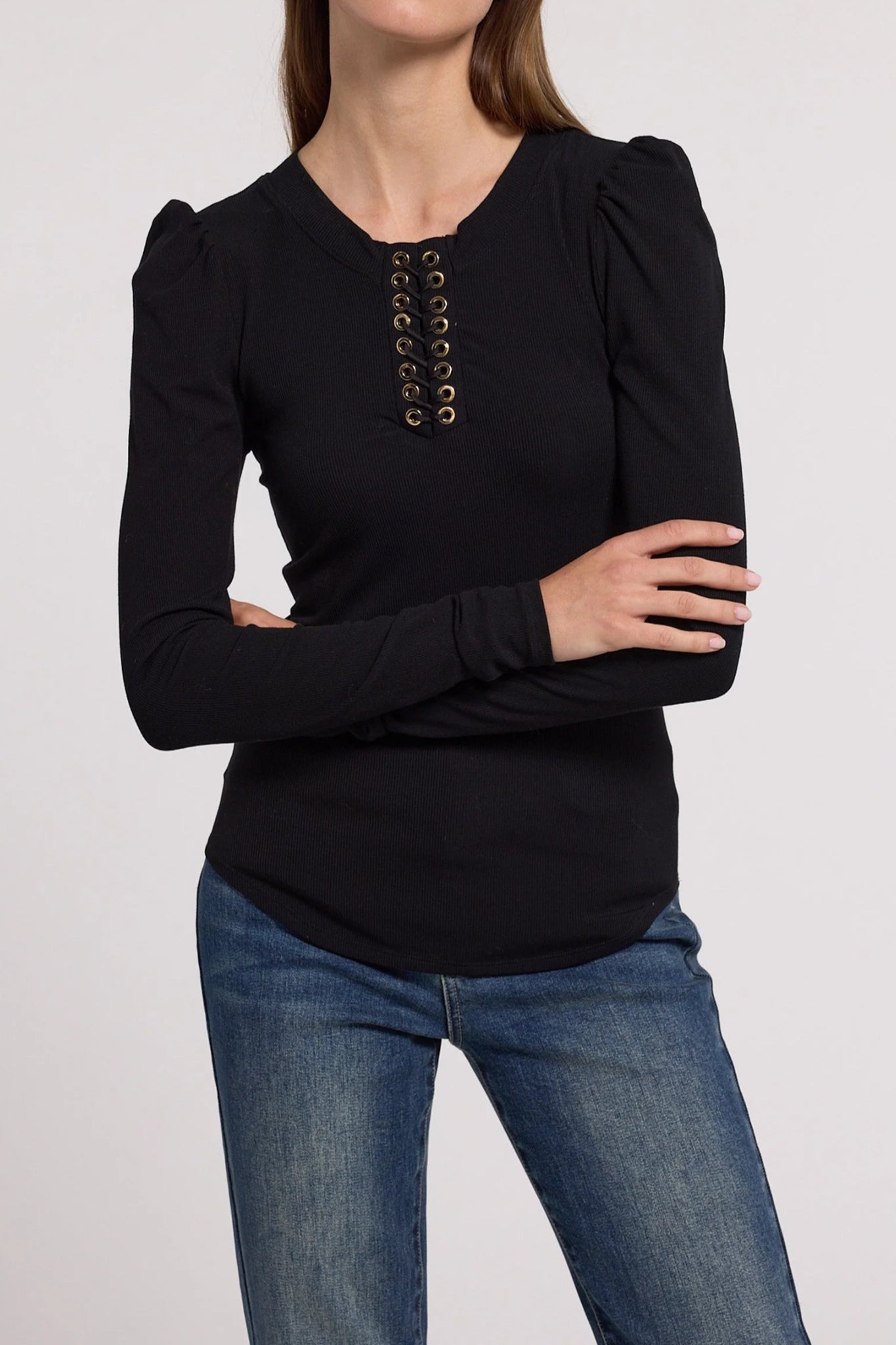Rêve Lace-Up Top