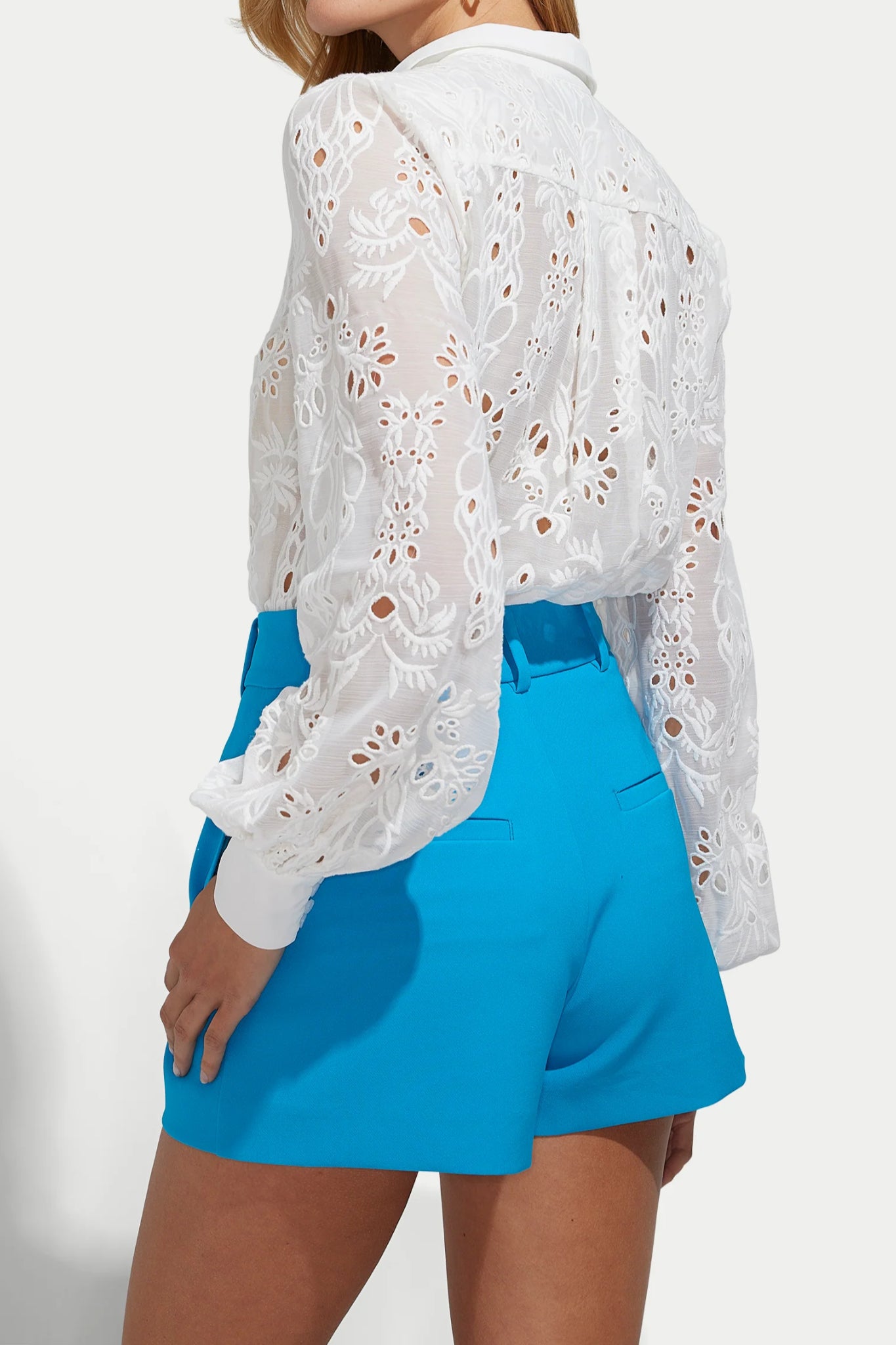 Mystic Glow Lace Blouse