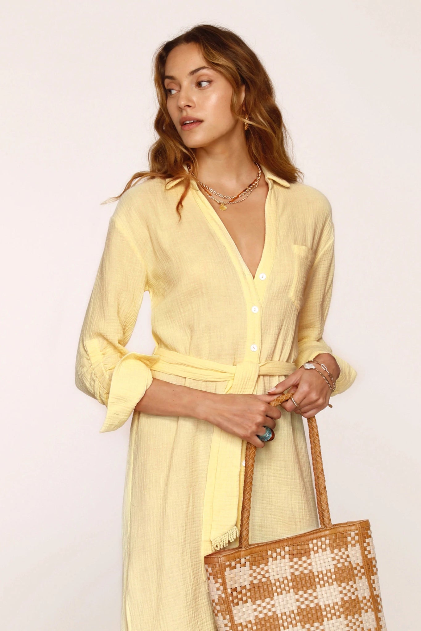 Sueño Button Down Dress
