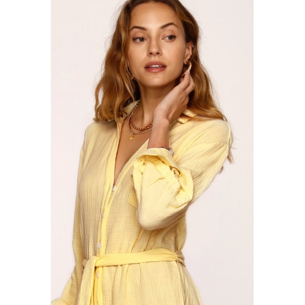 Sueño Button Down Dress