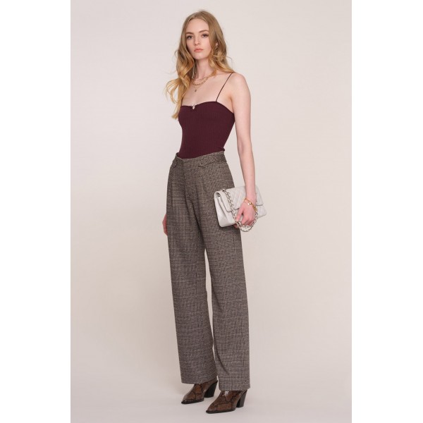 Belle Luxe Plaid Pant