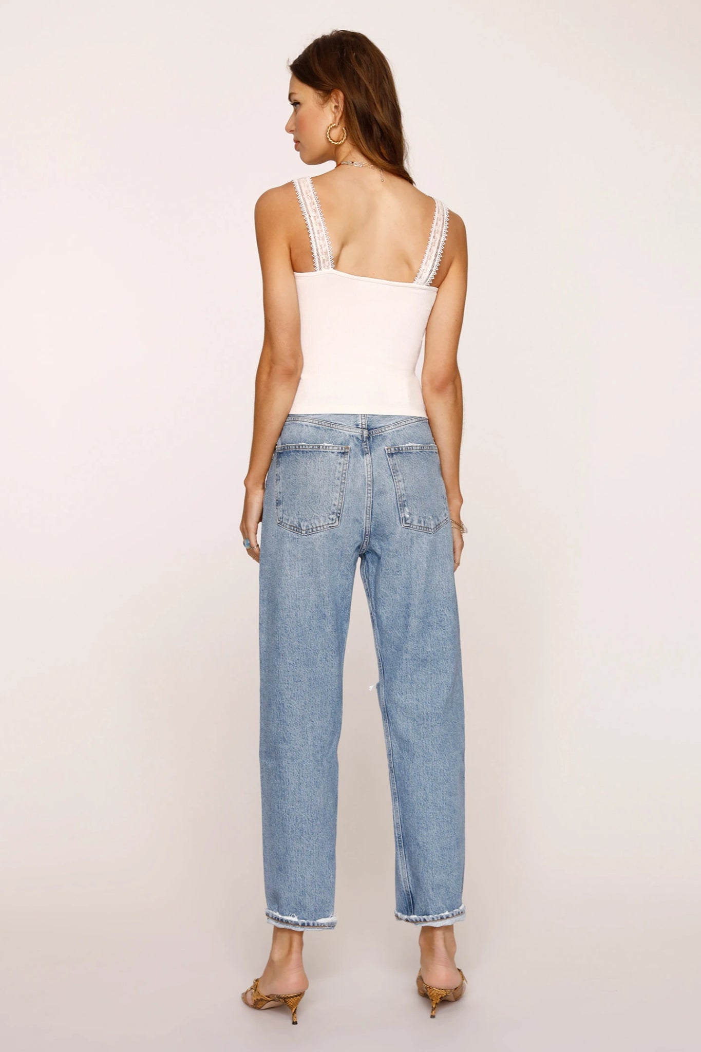 Bella Dolce Lace Strap Top