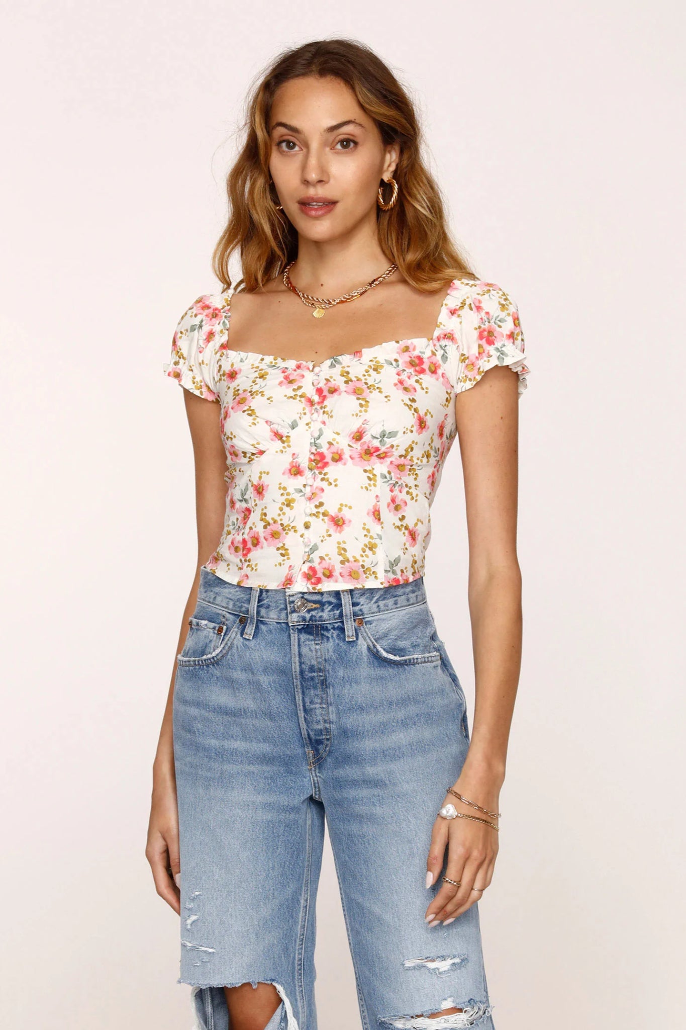 Aura Floral Top