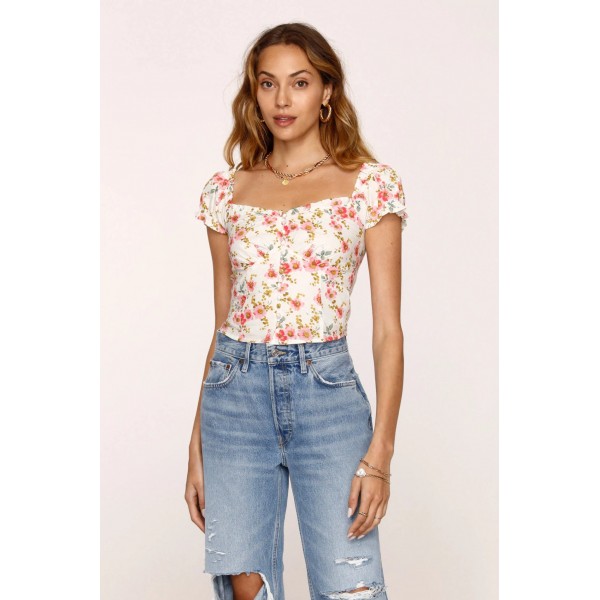 Aura Floral Top