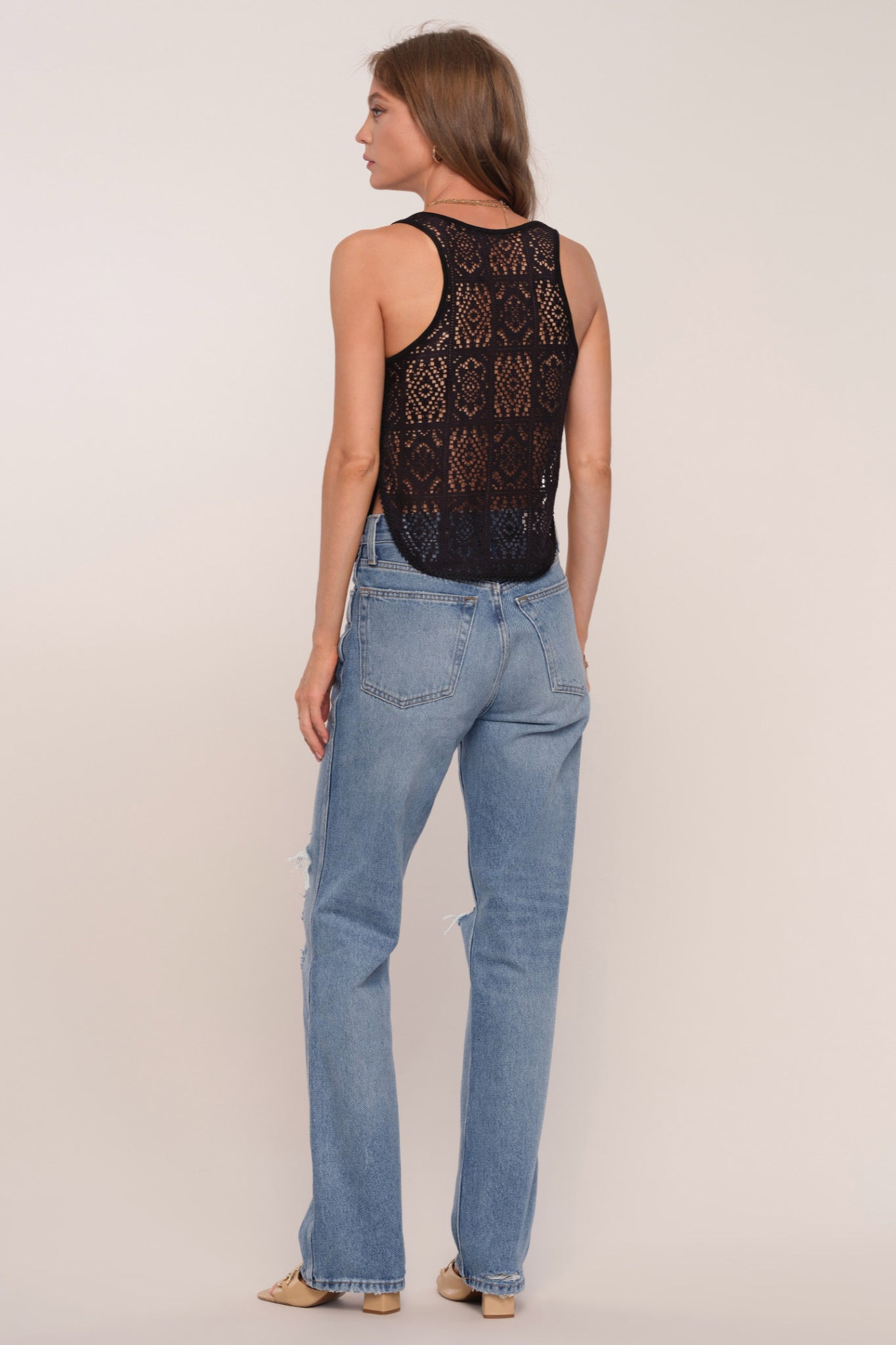 Nexus Crochet Back Tank