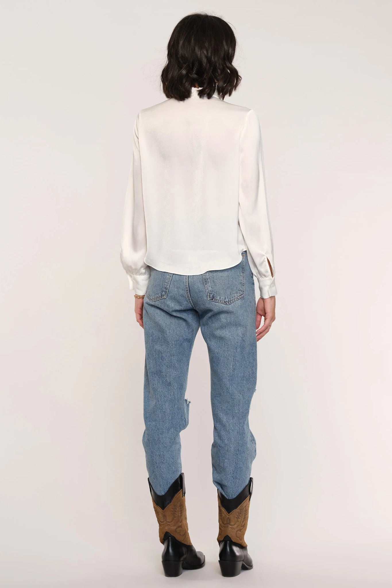 Encanto Smocked Shoulder Blouse