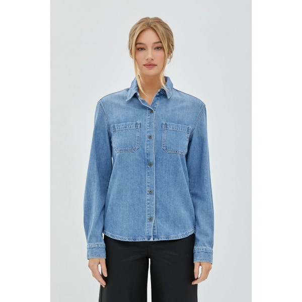 Terra Down Denim Shirt