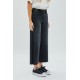Velvet Crop Wide Leg Jean