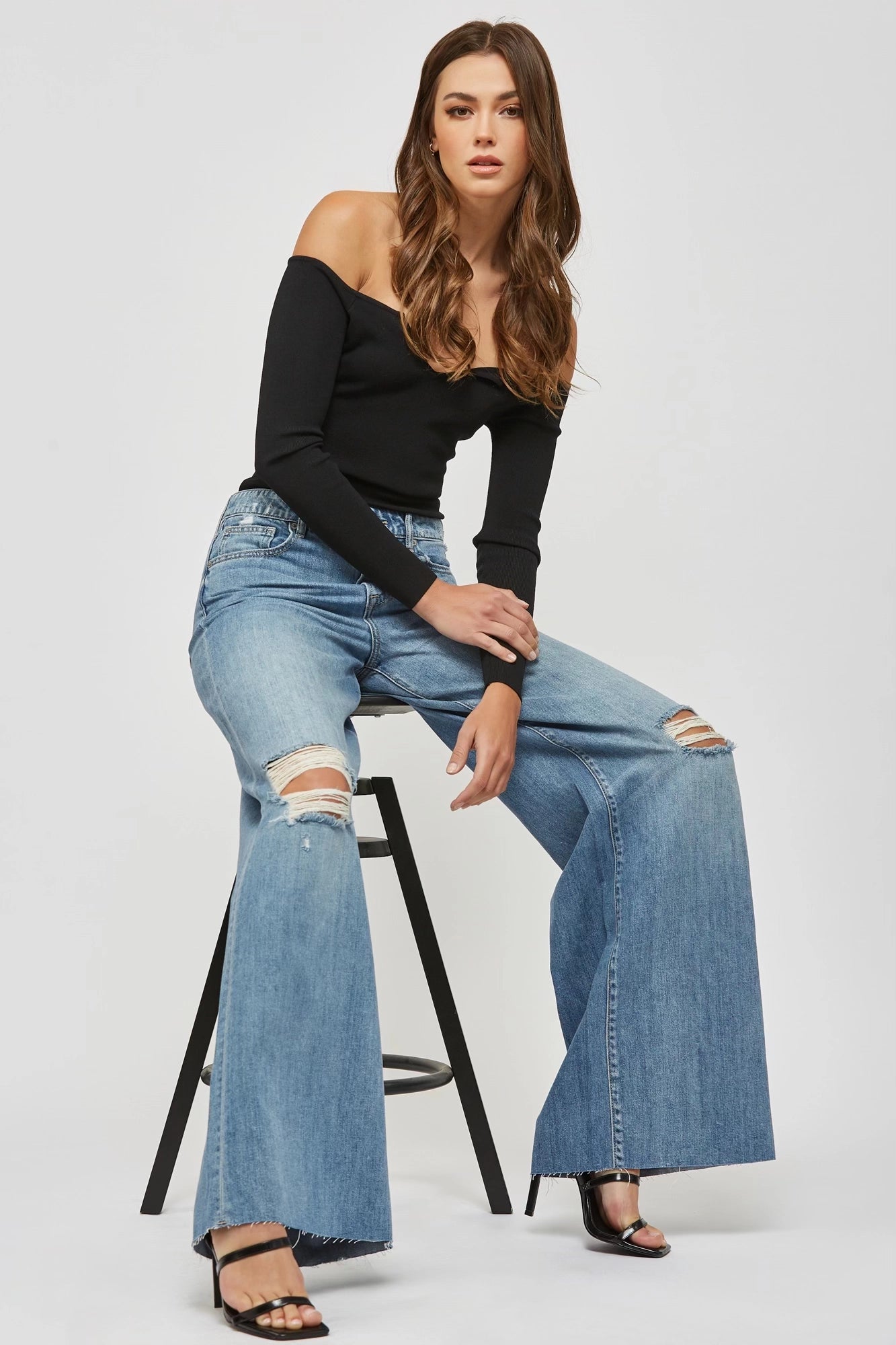 Flair Grâce Super Wide Leg Jean