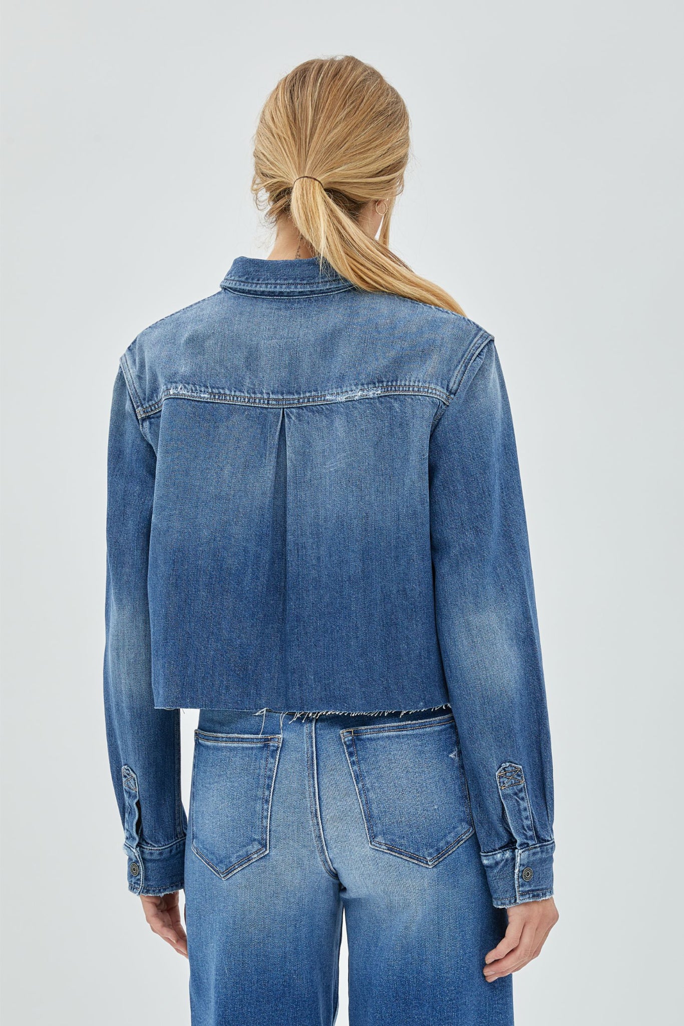 Onyx Edge Denim Shirt
