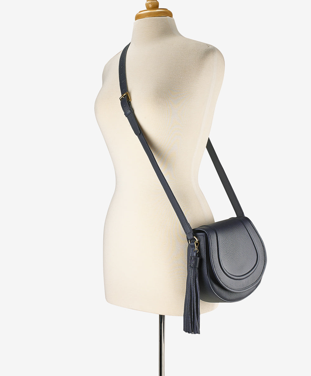 Suede Joie Saddle Bag