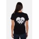 Silent Echo Skull Heart Tee