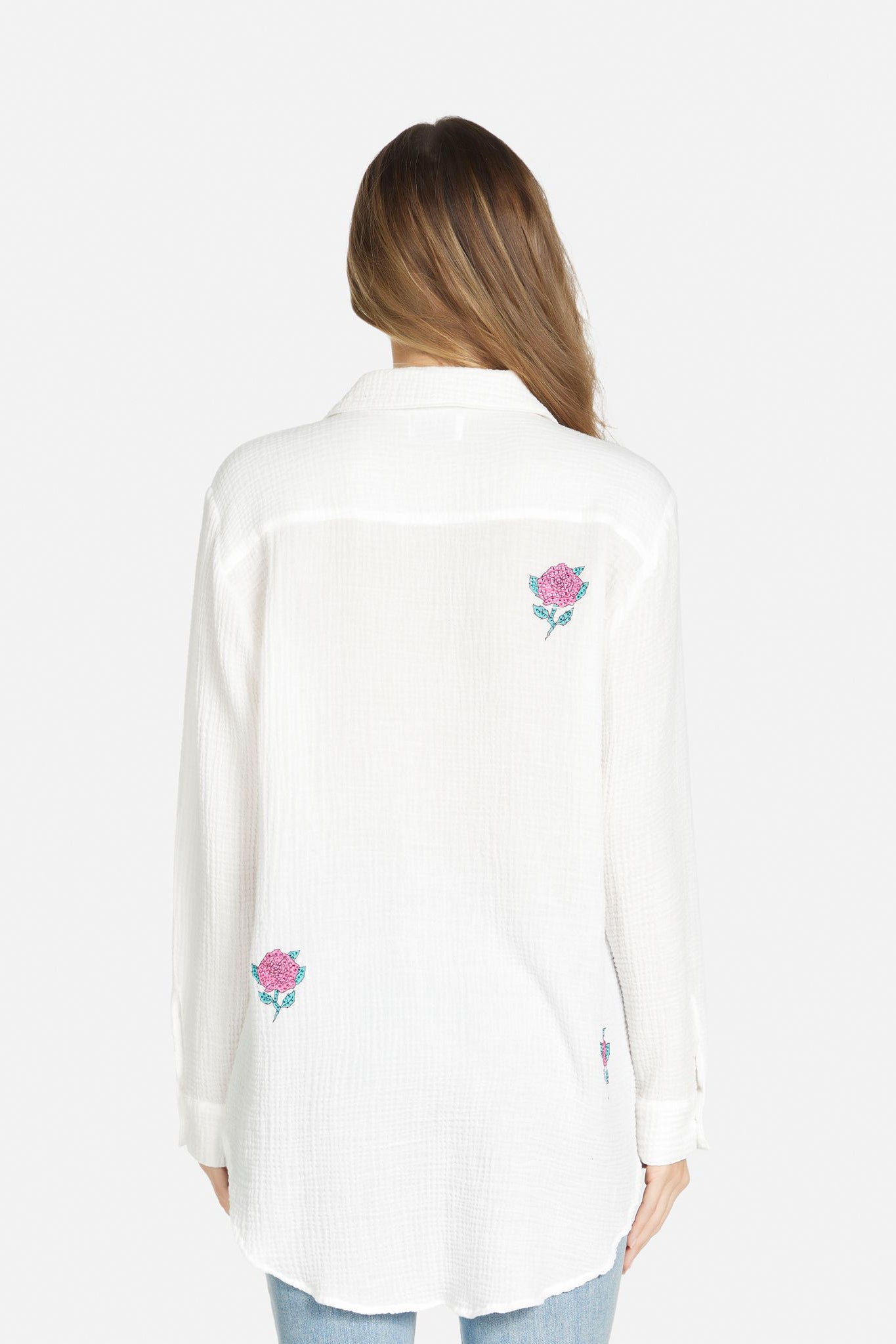 Essence Paradox Crystal Rose Button Down