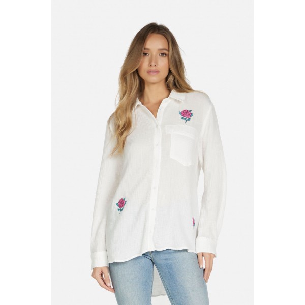 Essence Paradox Crystal Rose Button Down