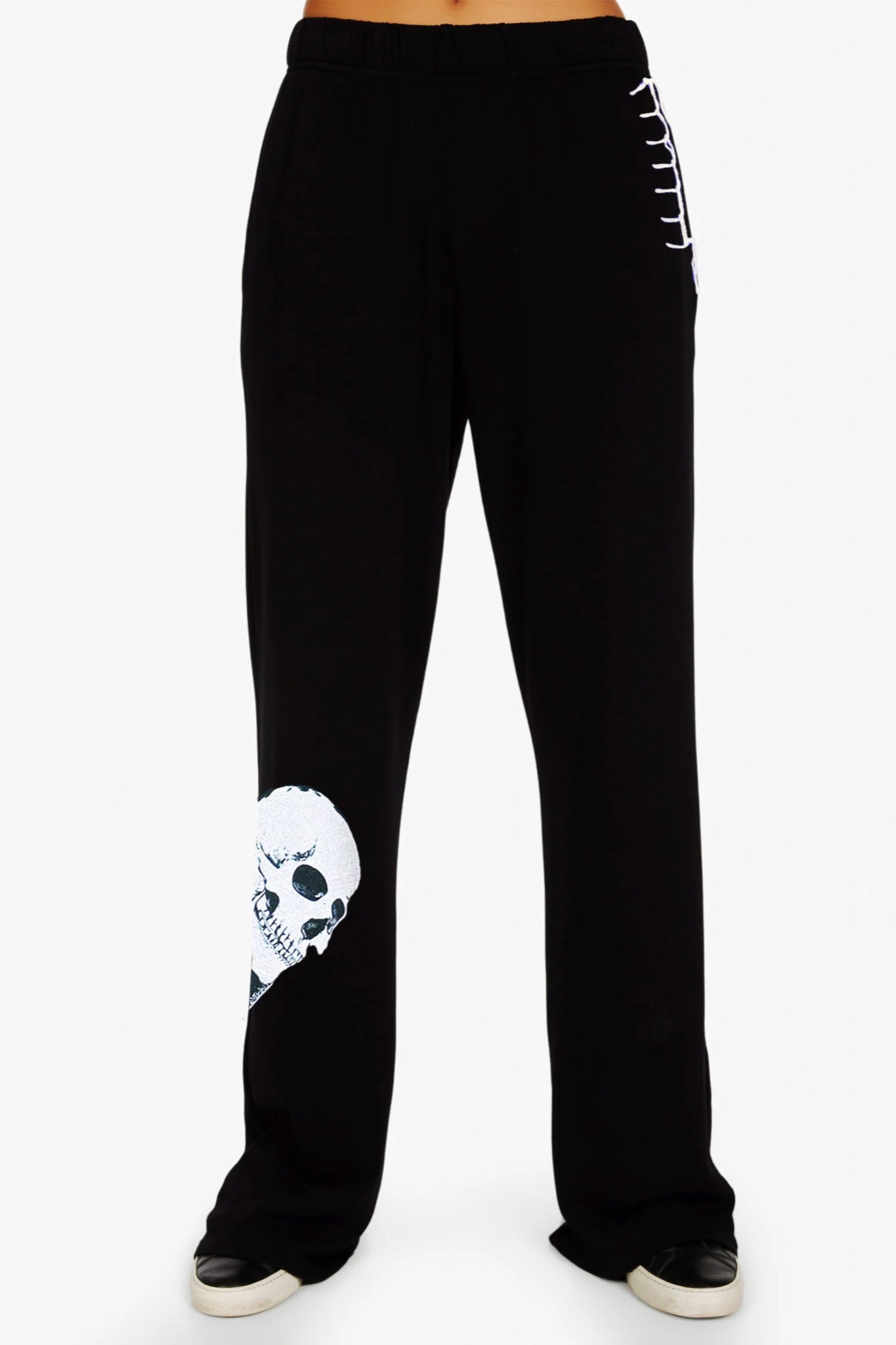 Onyx Edge Skull Heart Sweatpant
