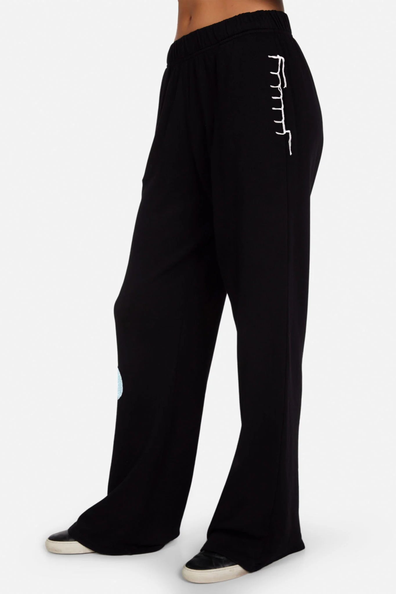 Onyx Edge Skull Heart Sweatpant