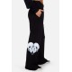 Onyx Edge Skull Heart Sweatpant