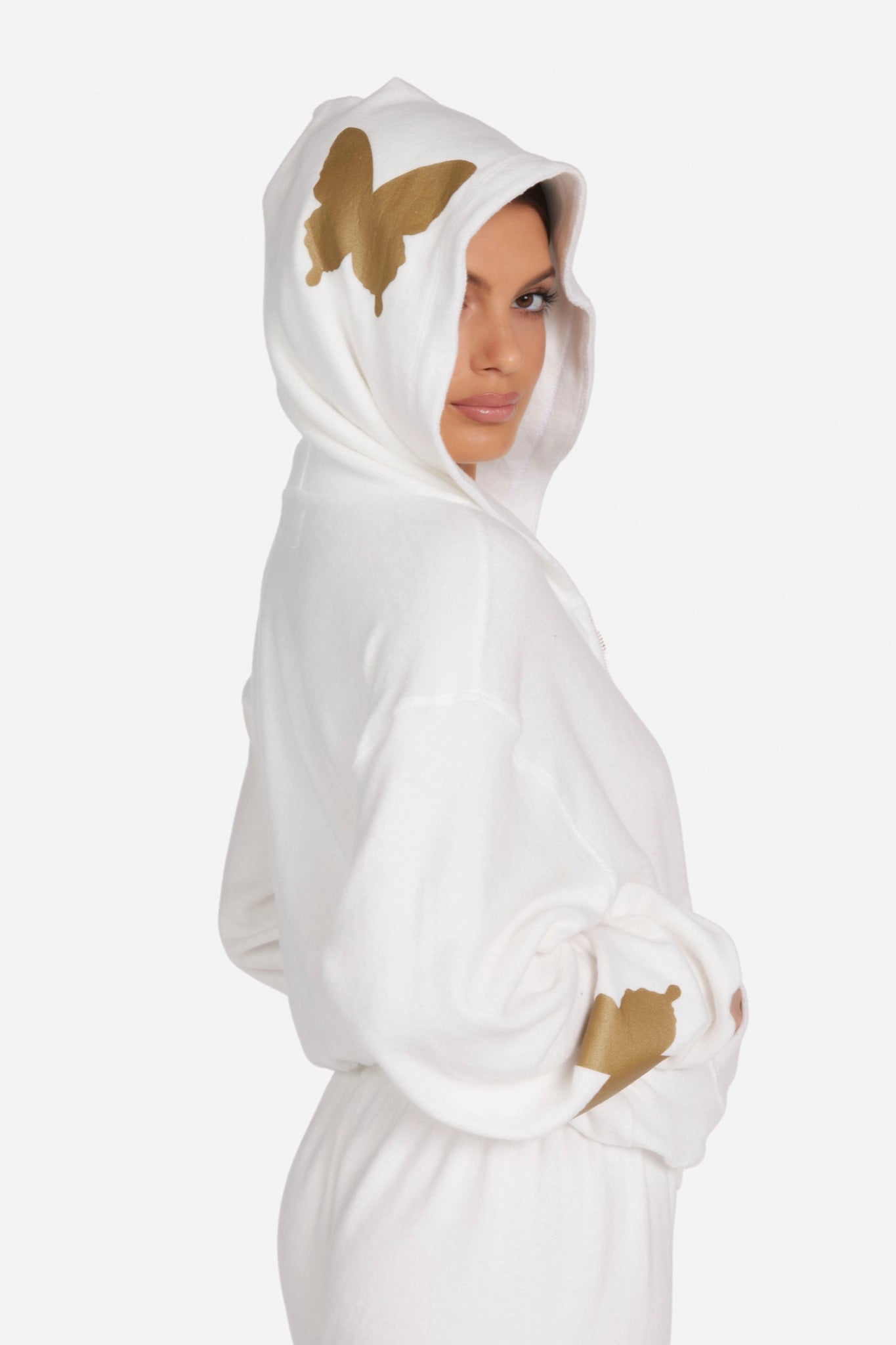 Fuoco Butterfly Zip Up