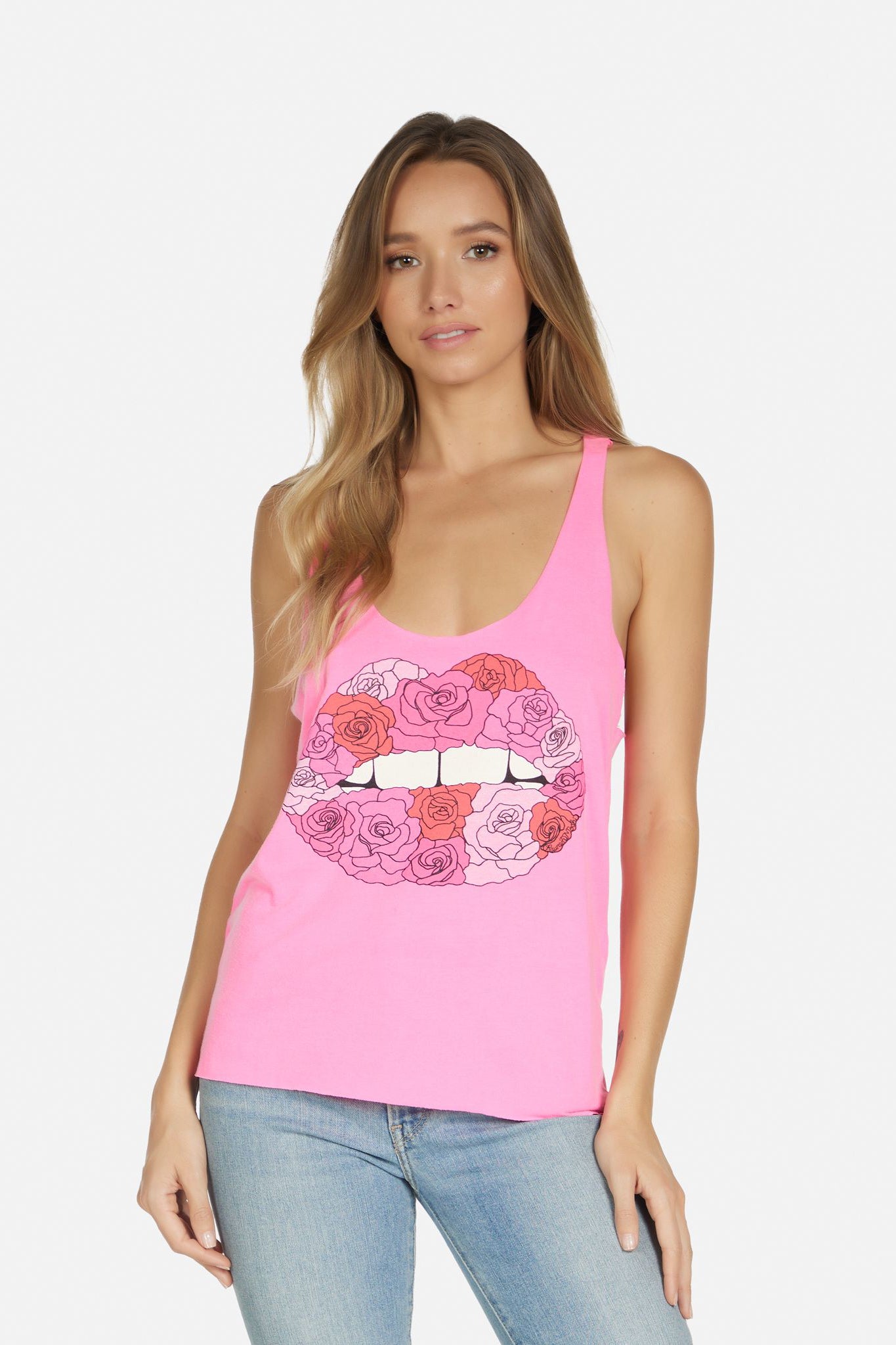 Elite Mood Rose Lip Tank