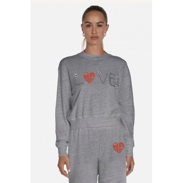 Infinity Safety Pin Sweatshirt