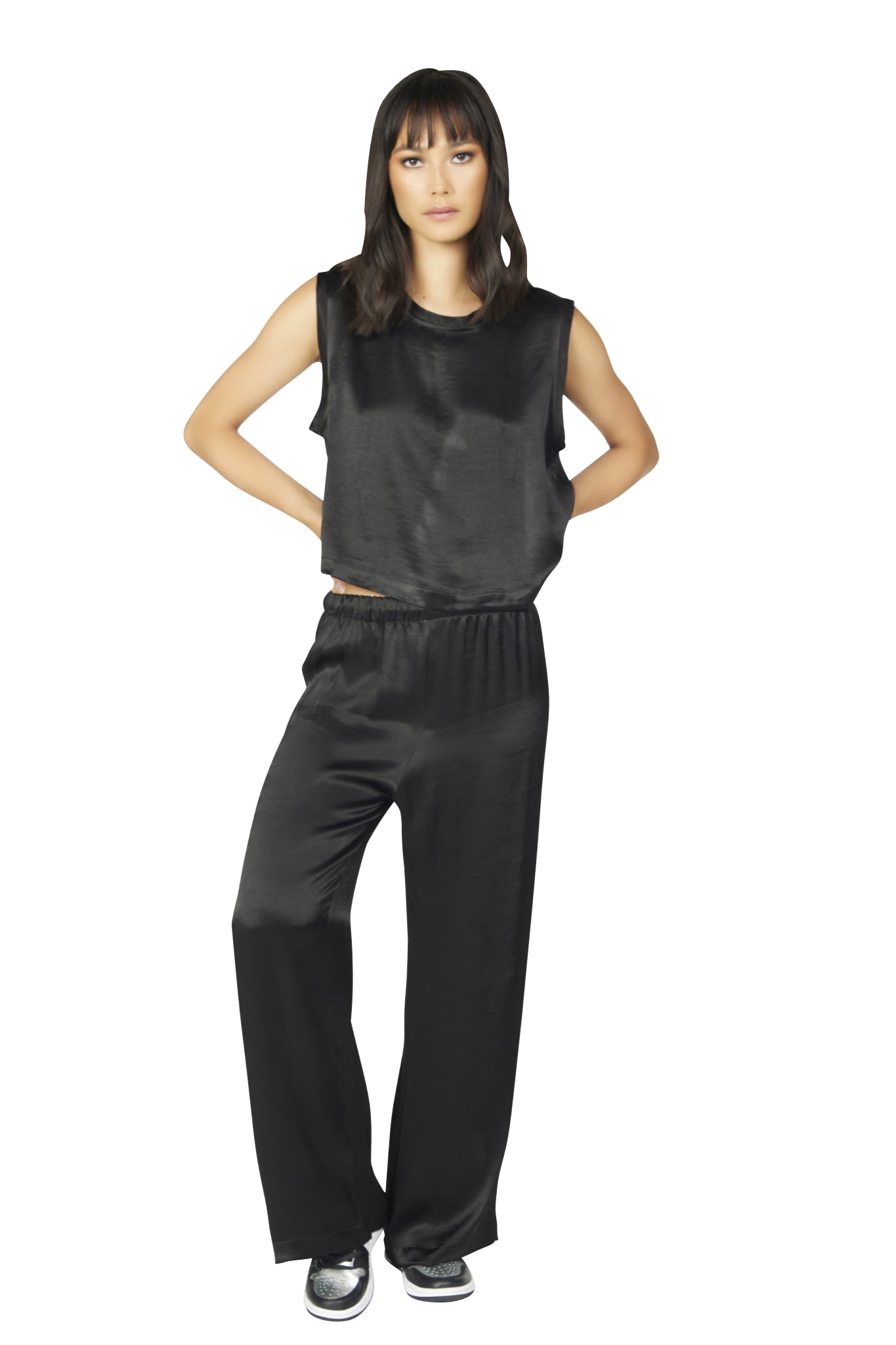 Essence Paradox Satin Wide Leg Pant