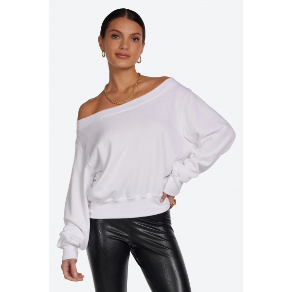 Mystère Soleil Off the Shoulder Sweatshirt