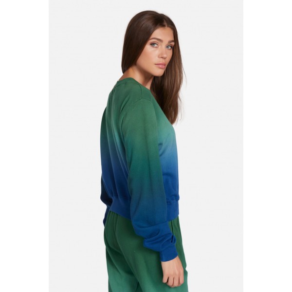 Metro Crop Ombre Sweatshirt