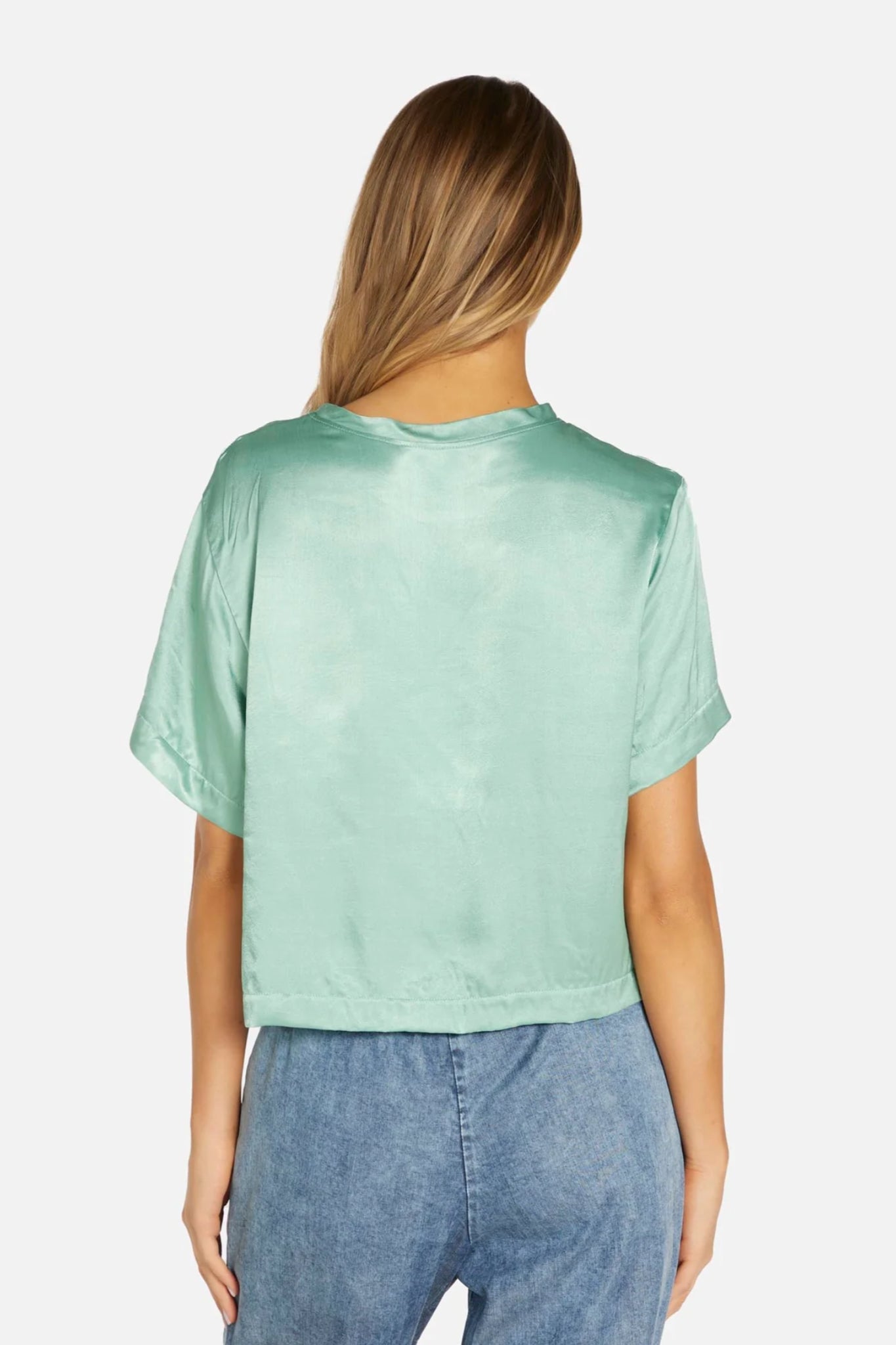 Lumina Short Sleeve Boxy Top