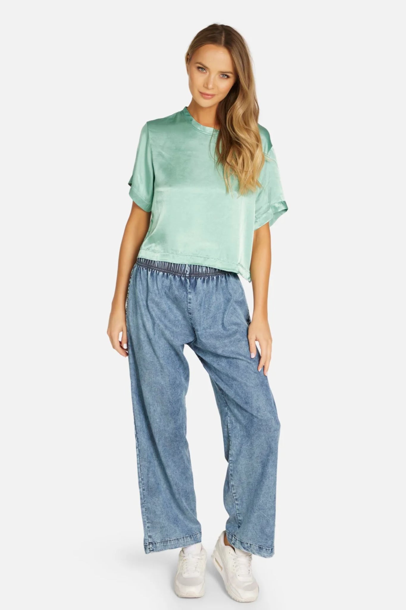 Lumina Short Sleeve Boxy Top