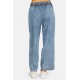Mystère Wide Leg Denim Pant