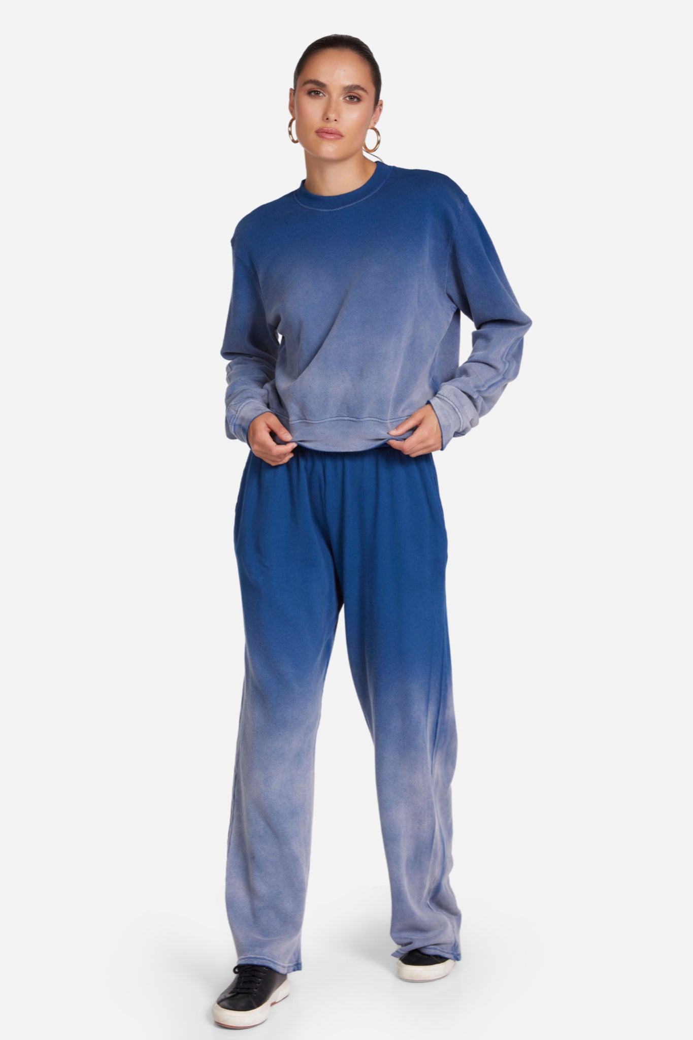 Quantum Ombre Wide Leg Sweatpant
