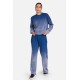 Quantum Ombre Wide Leg Sweatpant