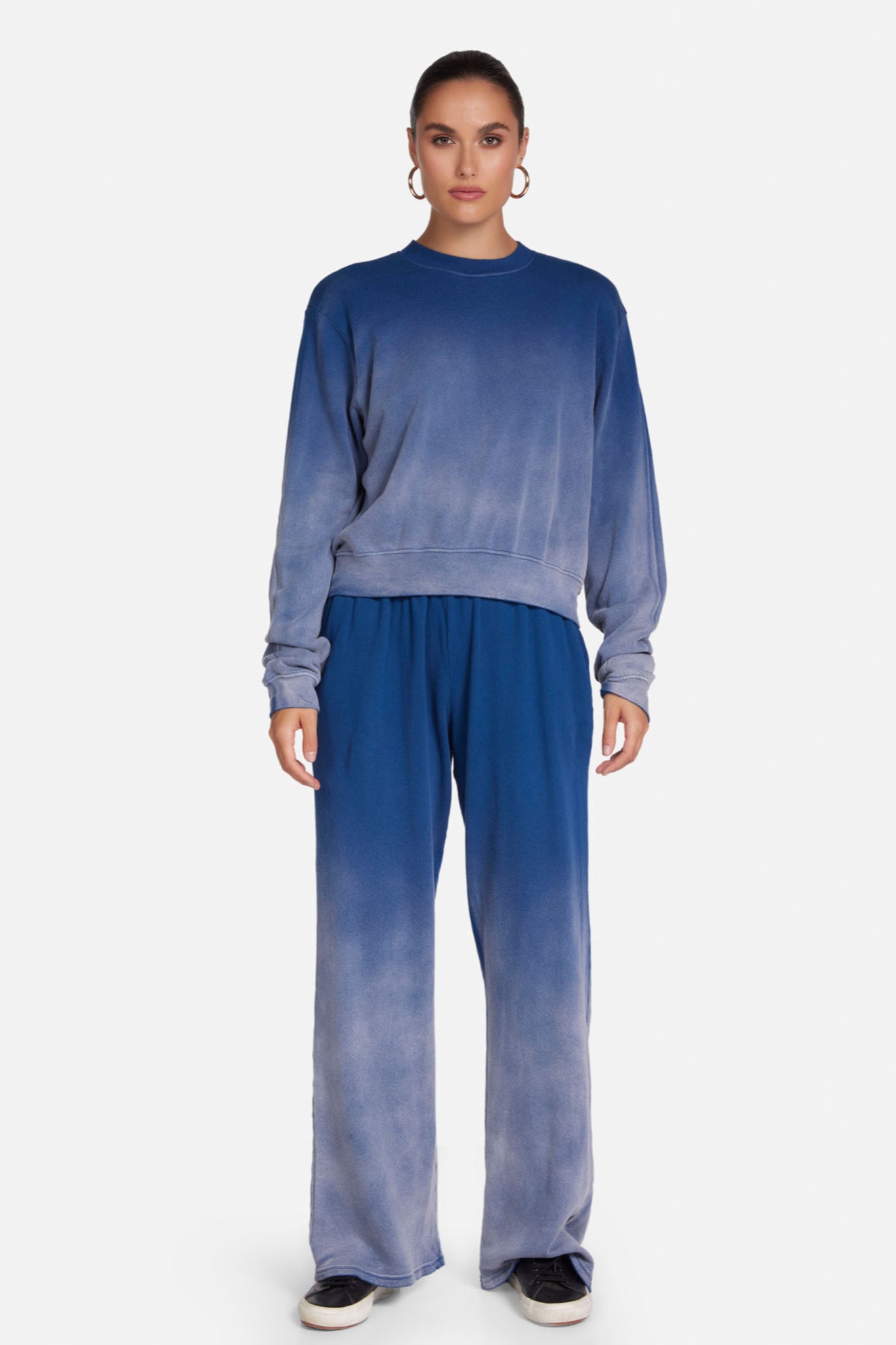 Quantum Ombre Wide Leg Sweatpant