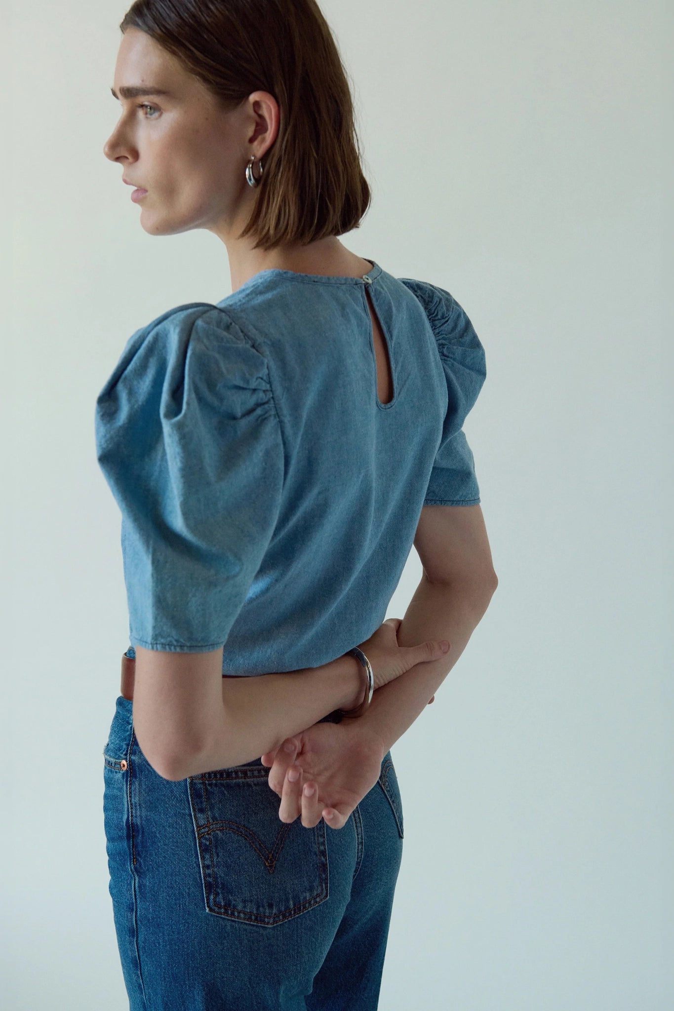Pure Chambray Top