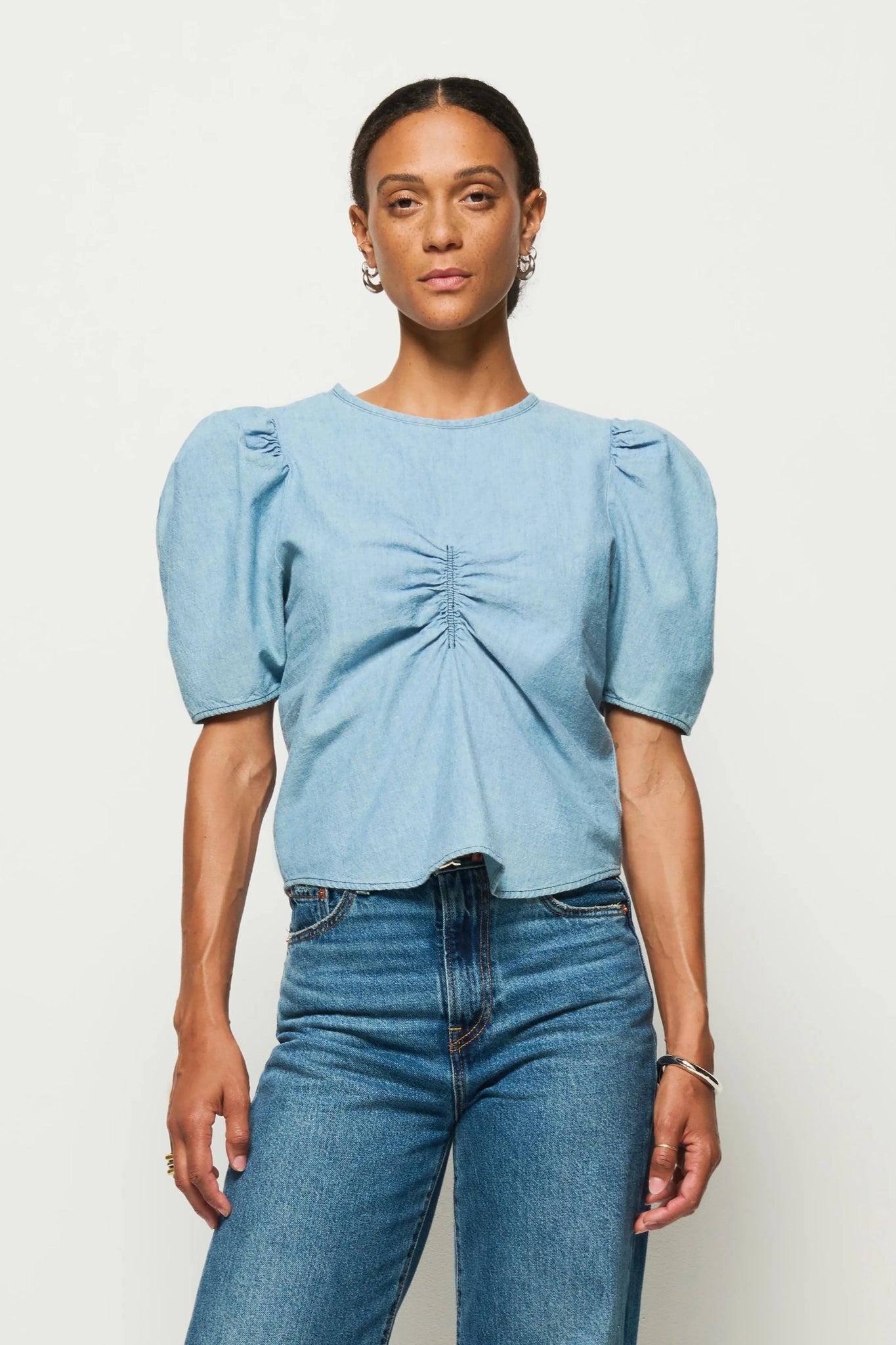 Pure Chambray Top