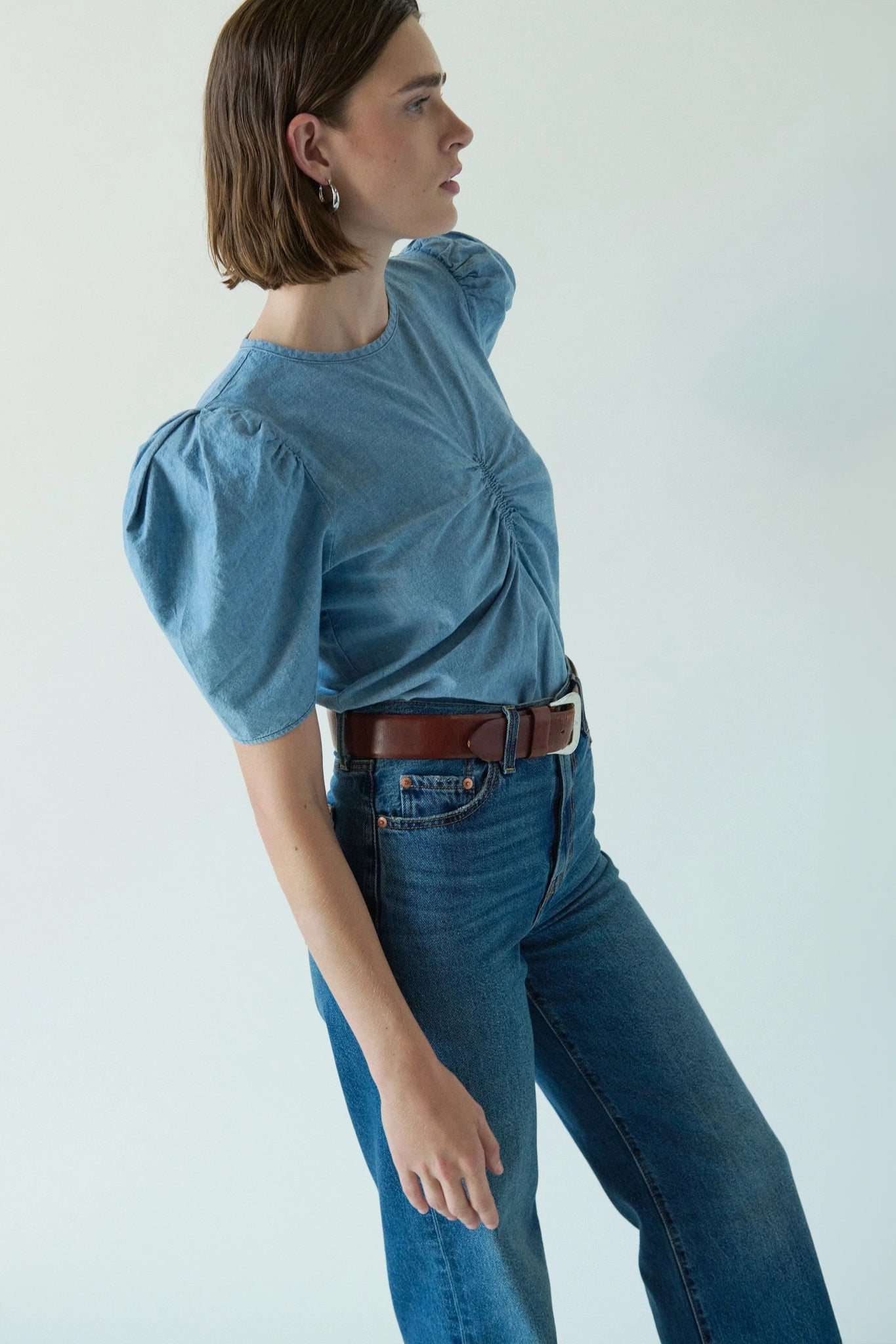 Pure Chambray Top