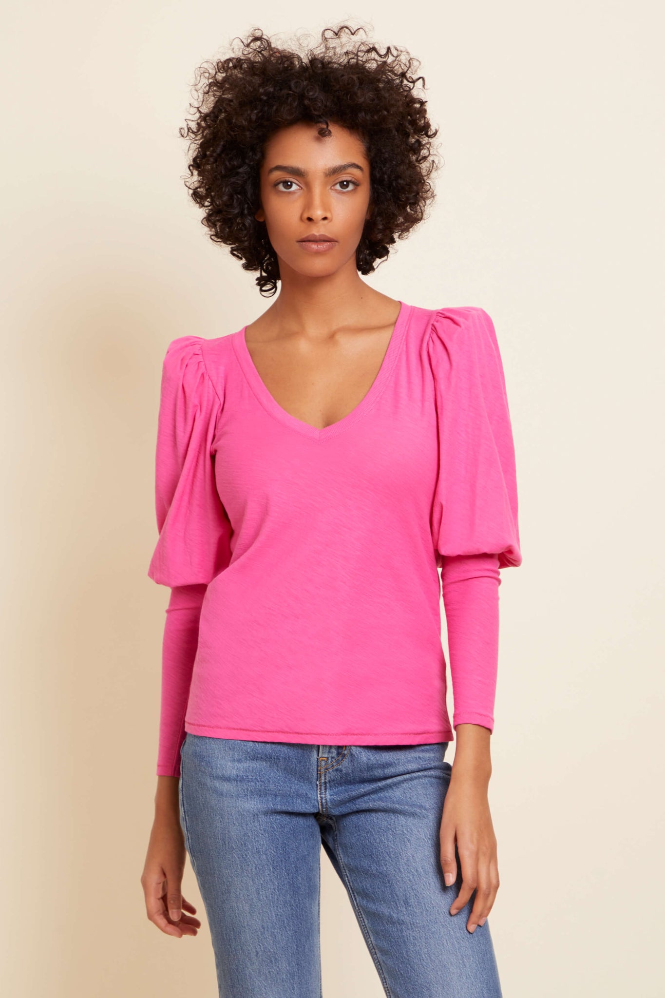 Drift Long Drama Sleeve Top