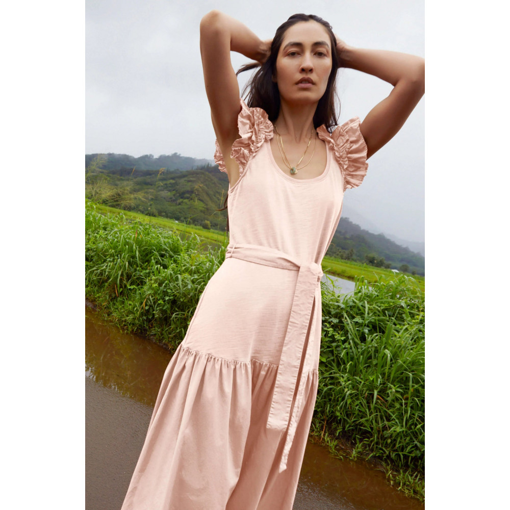 Shine Flow Frilly Dress