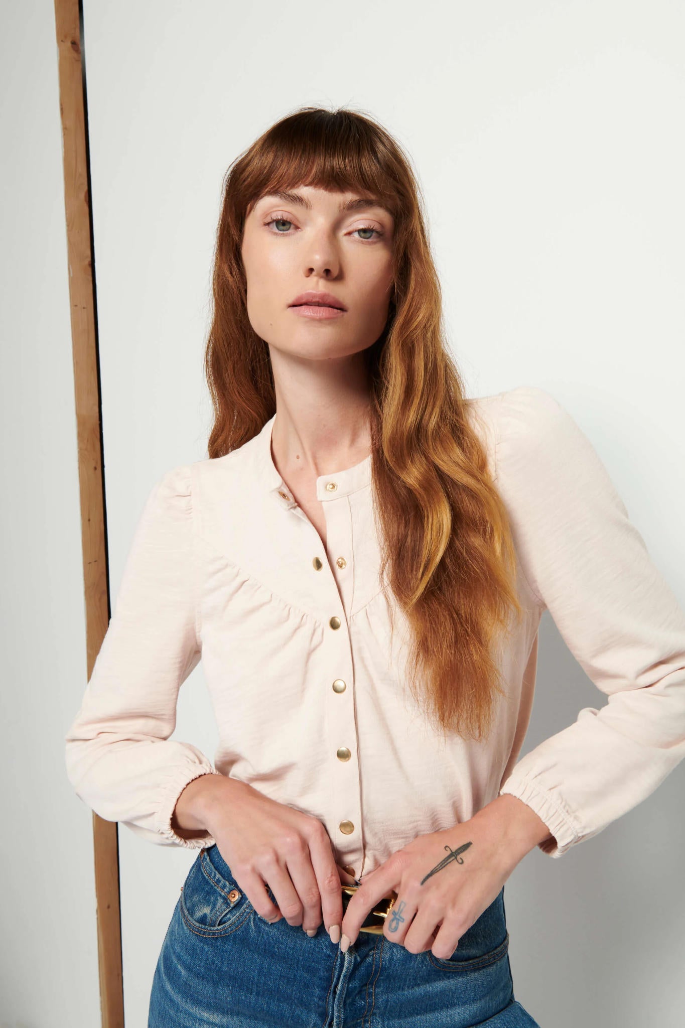 Pasión Destino Yoke Snap Top