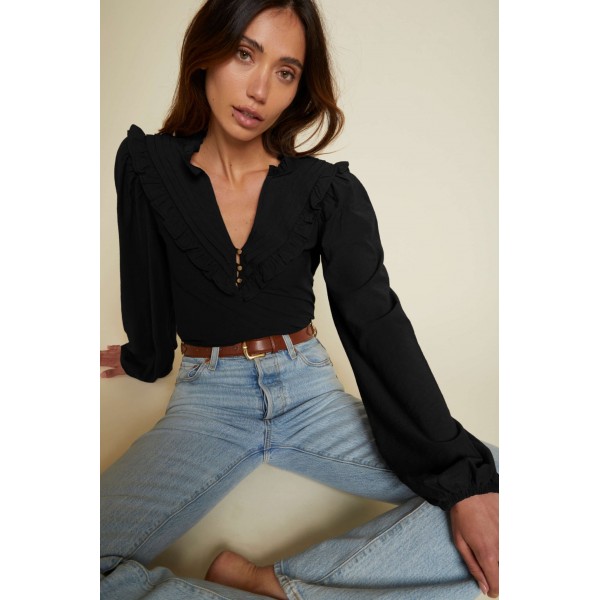 Mystic Glow Yoked Top