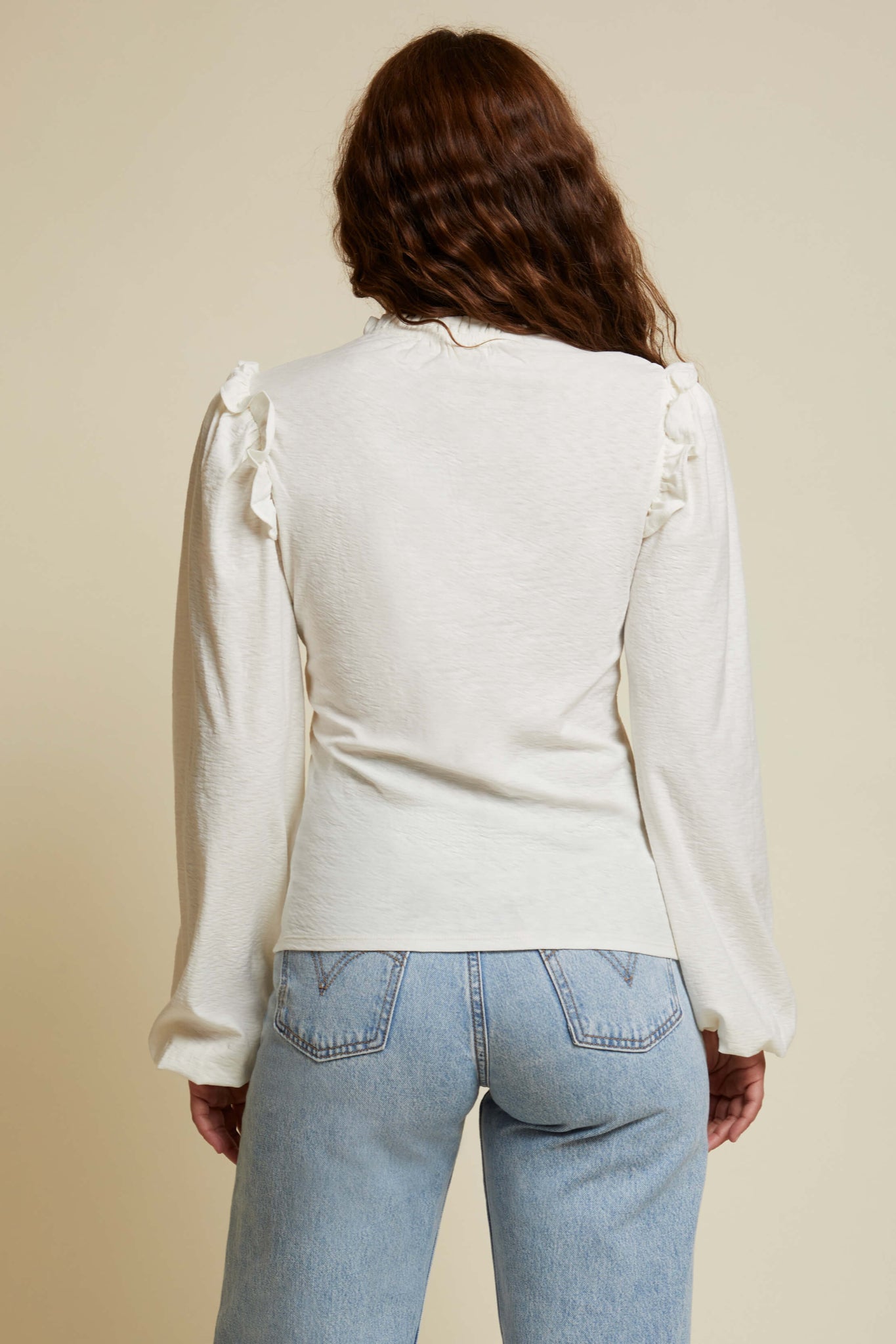 Mystic Glow Yoked Top