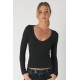 Belle V-Neck Long Sleeve